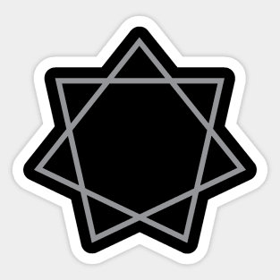 Heptagram V Sticker